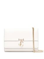 Jimmy Choo pochette Varenne en cuir - Blanc - thumbnail