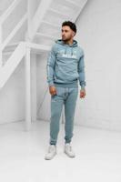 Malelions Sport Warming-Up Trainingspak Heren Blauw - Maat S - Kleur: Blauw | Soccerfanshop