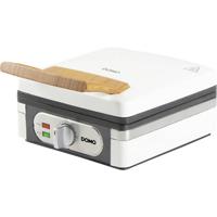 DOMO WAFFELEISEN - POWDER WHITE Wafelijzer Wit