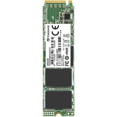 Transcend MTE652T2 256 GB NVMe/PCIe M.2 SSD 2280 harde schijf PCIe NVMe 3.0 x4 Industrial TS256GMTE652T2
