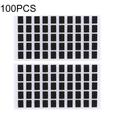 100 pc's scherm lassen Stickers voor iPhone 8