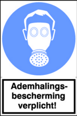 Ademhalingsbesch.verplicht!
