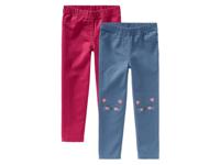 lupilu Peuters meisjes leggings (86/92, Rood/blauw) - thumbnail