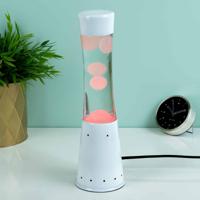 Led lavalamp - Wit