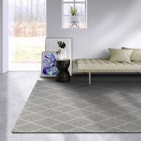 Wollen Vloerkleed Maria Grijs 200x290 Cm Laagpolig Villeroy & Boch - Dekbed-Discounter.nl