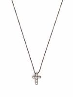 DSQUARED2 collier à pendentif croix - Argent