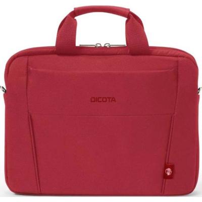 Dicota Laptoptas Eco Slim Case BASE Geschikt voor max. (laptop): 35,8 cm (14,1) Rood