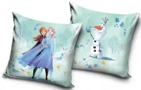 Frozen sierkussen Anna Elsa en Olaf 40 x 40 cm