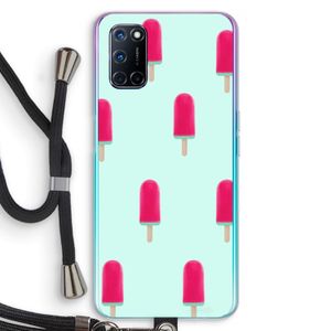 Waterijsje: Oppo A92 Transparant Hoesje met koord