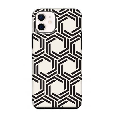 Geometrisch patroon: iPhone 12 mini Tough Case