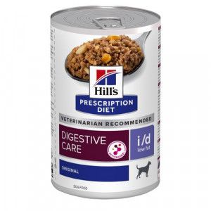 Hill&apos;s Prescription Diet I/D (i/d) Low Fat Digestive Care nat hondenvoer blik 2 trays (24 x 360 g)