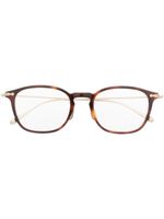 Oliver Peoples lunettes de vue Winnett à monture carrée - Marron