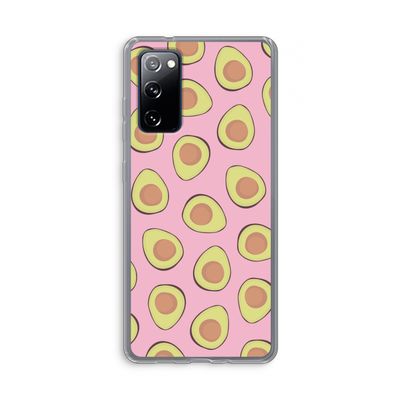 Dancing avocados: Samsung Galaxy S20 FE / S20 FE 5G Transparant Hoesje