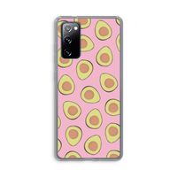 Dancing avocados: Samsung Galaxy S20 FE / S20 FE 5G Transparant Hoesje