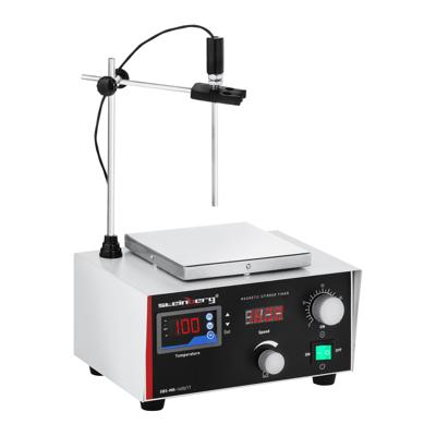Magneetroerder met verwarmingsplaat