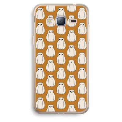 Uilen: Samsung Galaxy J3 (2016) Transparant Hoesje