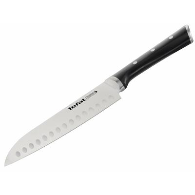 Santoku-mes Tefal K23206 18 cm Zwart Medium Roestvrij staal