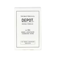 Depot 504 beard&moustache cleansing wipes 12st Depot 504 beard&moustache cleansing wipes 12st
