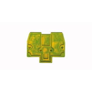 WAGO 870-926 Afsluit- en scheidingsplaat Groen, Geel 100 stuk(s)