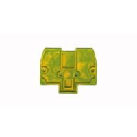 WAGO 870-926 Afsluit- en scheidingsplaat Groen, Geel 100 stuk(s)