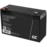 Green Cell Green Cell AGM Battery 6V 12Ah - Batterie - 12.000 mAh Acido piombo [VRLA] (Gree Loodaccu 6 V 12 Ah Loodvlies (AGM) (b x h x d) 151 x 94 x 50 mm