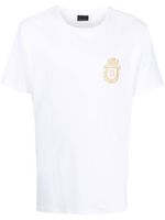 Billionaire t-shirt à logo poitrine - Blanc