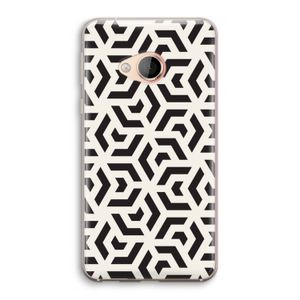 Crazy pattern: HTC U Play Transparant Hoesje