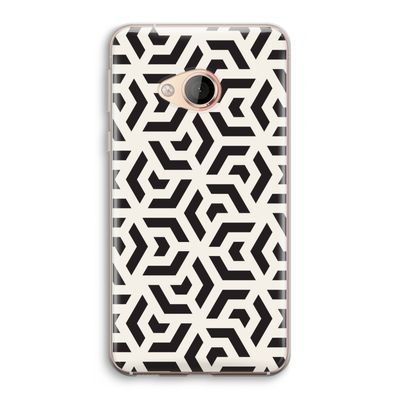 Crazy pattern: HTC U Play Transparant Hoesje
