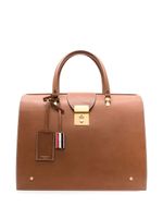 Thom Browne sac fourre-tout Mr. Thom - Marron - thumbnail