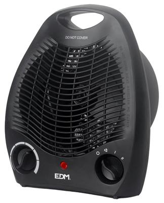 Enzo Ventilatorkachel | Thermostaat | Zwart | 2000W - 8676013