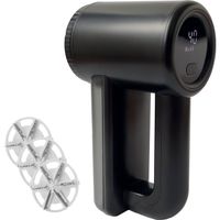 Iqonic Pluizenverwijderaar Elektrisch - Pluizentondeuse - 3 Snelheden - Oplaadbaar en Draadloos - LED Scherm - Zwart - thumbnail