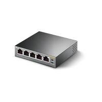 TP-LINK TL-SG1005P Unmanaged Gigabit Ethernet (10/100/1000) Zwart Power over Ethernet (PoE) - thumbnail