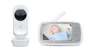 Motorola VM44 Connect - Wi-Fi Babyfoon met Camera en App - HD Videostreaming - Nachtzicht - Vele Functies