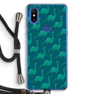 Diplodocus: Xiaomi Mi Mix 3 Transparant Hoesje met koord