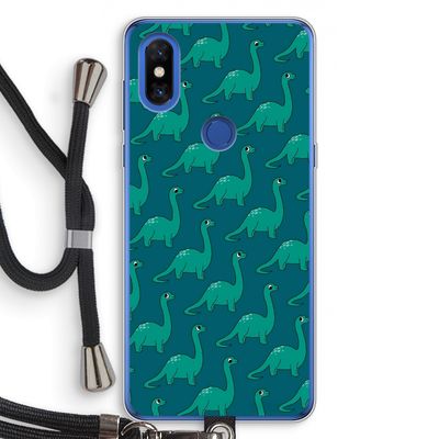 Diplodocus: Xiaomi Mi Mix 3 Transparant Hoesje met koord