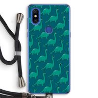 Diplodocus: Xiaomi Mi Mix 3 Transparant Hoesje met koord