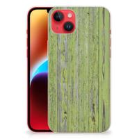 iPhone 14 Plus | Bumper Hoesje | Green Wood