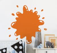Decoratiesticker Verf Splash Decoratiesticker Verf Splash