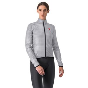 Castelli Squall shell fietsjack silver gray/black dames L