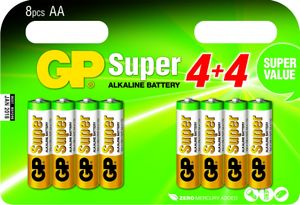GP Batteries Super Alkaline AA Wegwerpbatterij