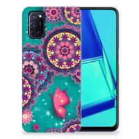 OPPO A52 | A72 | Hoesje maken | Cirkels en Vlinders