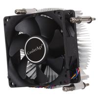4Pin CPU koeler dempen stille ventilator verdikt aluminium koellichaam voor Intel 1155 / 1150 / 1151