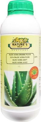 Natures Help Aloe vera drank puur (1 ltr)