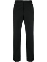 Brioni pantalon de costume à coupe droite - Noir