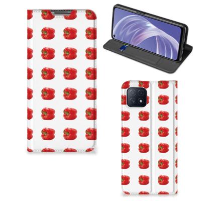 OPPO A73 5G | Flip Style Cover | Paprika Red