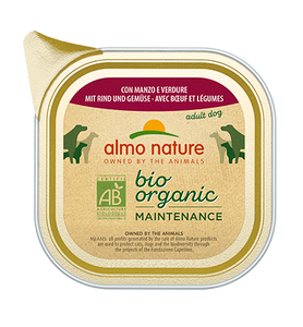 Almo Nature Dailymenu bio pate hond Rund en groenten 100gr