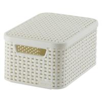 Curver Style Opbergmand met Deksel 6L Wit