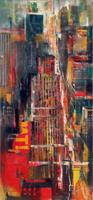 Kunstdruk Bernhard Vogel - N.Y. The Great 50x100cm