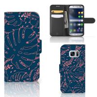 Samsung Galaxy S7 Hoesje Palm Leaves Samsung Galaxy S7 Hoesje Palm Leaves
