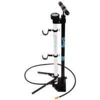 SapO hybrid vloerpomp m/fiets standaard m/manometer hv/fv/av SapO hybrid vloerpomp m/fiets standaard m/manometer hv/fv/av
